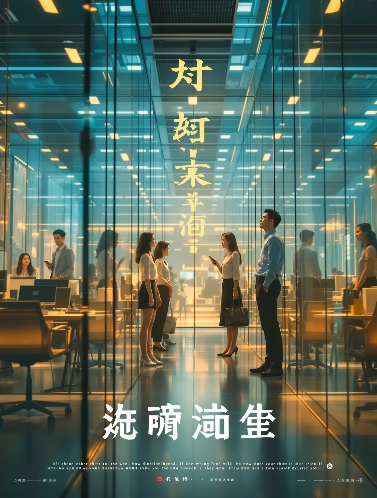 深漂创业记主推剧照，都市短剧