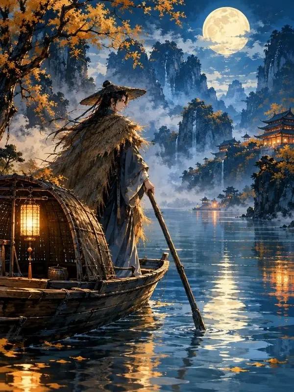 渡江归处（漫剧·古风短剧）封面海报