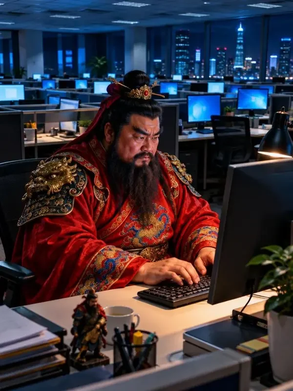 雷公当了产品经理（脑洞改编短剧）封面海报